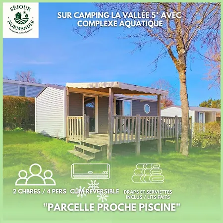 Feriepark Houlgate-153- Mobilhome Cosy 4 Personnes 5 Etoiles *