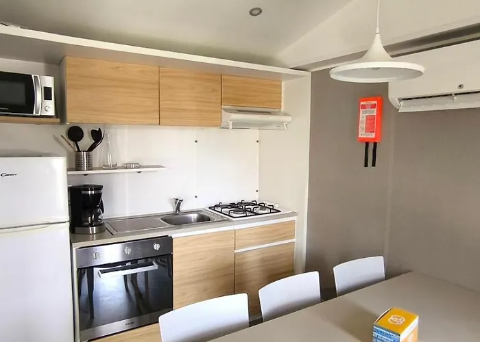 Houlgate-153- Mobilhome Cosy 4 Personnes 5 Etoiles База отдыха *